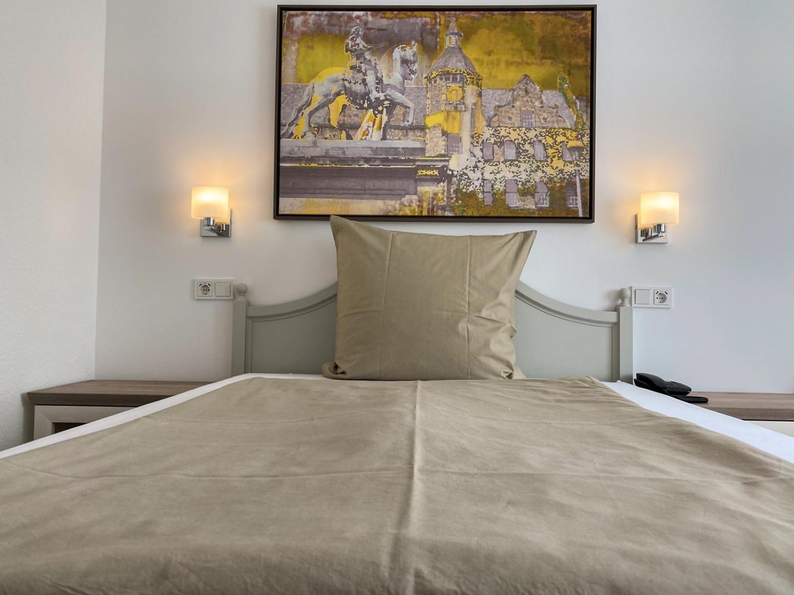 Hotel Angerland Garni Ratingen Esterno foto